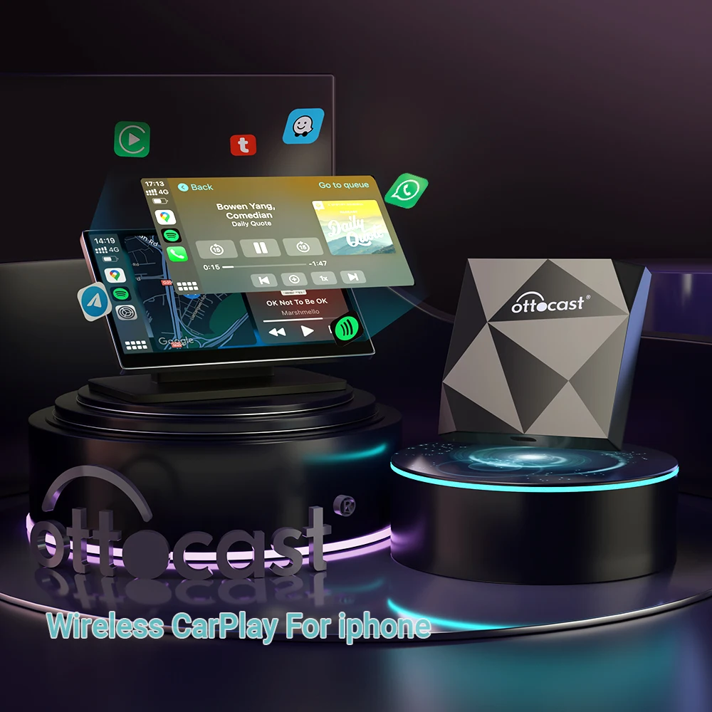 Ottocast Manufacturers Wholesale Mini Wireless Carplay Adapter Wireless  Carplay Adapter Wireless Carplay - Buy Carplay Adapter Wireless,Adapter  Wireless Carplay Adapter,Wireless Carplay Product on