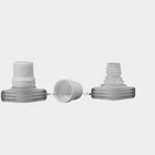 Spout With Cap Bag Spout High Quality 9.6mm Non Spill Liquid Soap Bag Spout With Cap Assembled Doypack Nozzle Cap
