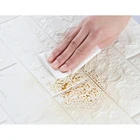 Wallpaper 3d 3d Foam Wallpaper White Home Decor Easy Peel And Stick Foam Self Adhesive Wallpaper Waterproof 3D Wallpaper