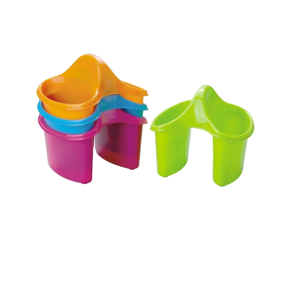 Storage tool Plastic kitchen Cutlery holder baskets with handle