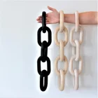 Natural Factory Price Manufacturer Supplier Paulownia Wooden Home Decor White Natural Knot/wooden Chain