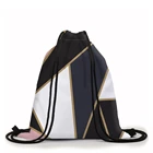 Bag Polyester Polyesterpolyester Hot Promotional Eco Friendly Waterproof Drawstring Bag Custom Logo Polyester Bag