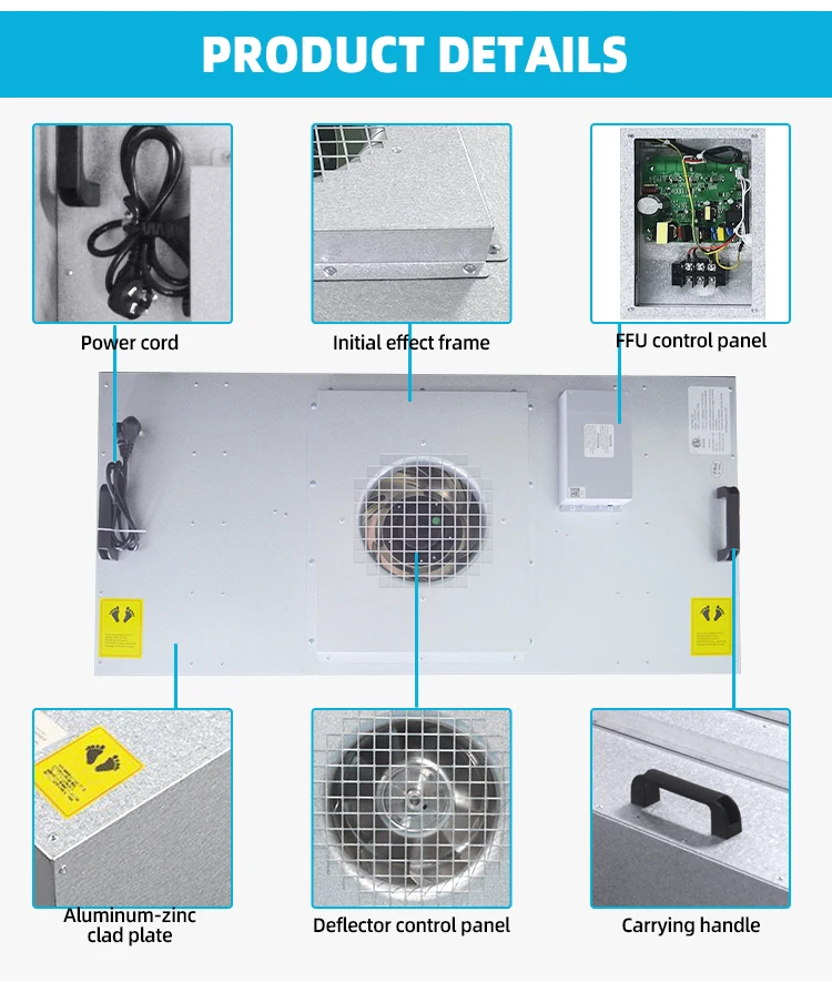 Fan, H14, 110V, Aluminum - detail 6