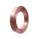 Manufacturer Price Insulated Refrigeration Pancake Ac Copper Pipe R410a TP2 Cheap Price 1/4 Pancake Copper Coil