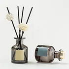 AJYF Customized Air Freshener Eco-Friendly Luxury Glass Aroma Set Mild Formula Home Fragrance Reed Diffuser