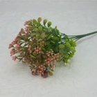 White Flowers For Fork Decorative Decor Artificial White Flowers Wedding Decoration For 7 Fork Small Wild Fruit