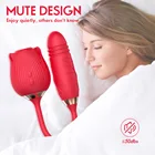 New Amazon Hot Sale Waterproof Silicone Clit Sucking Vibrator Sex Toy Women Nipple Stimulator Clit Sucker Rose Vibrator