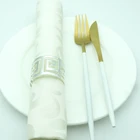 Wedding Ring Stainless Steel Gold And Silver High-end Wedding Banquet Decorations Napkin Ring