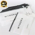Zipper Bag Plastic Custom Frosted PE Zipper Slider Packaging Clothing Bag With Logo Packaging Plastic Clothing Bag