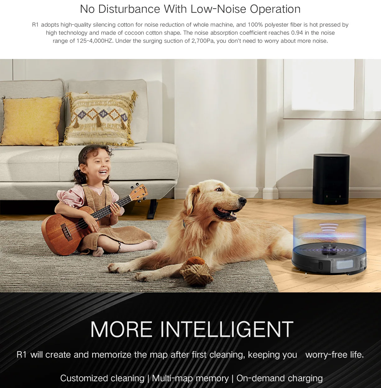 Xiaomi Mijia Youpin Lydsto R1 With Smart Sweeping Mopping Intelligence