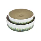 Round Bed Hot Sale Corrugate Protective Multi-purpose Round Bed Play Plate Cat Scratch Board
