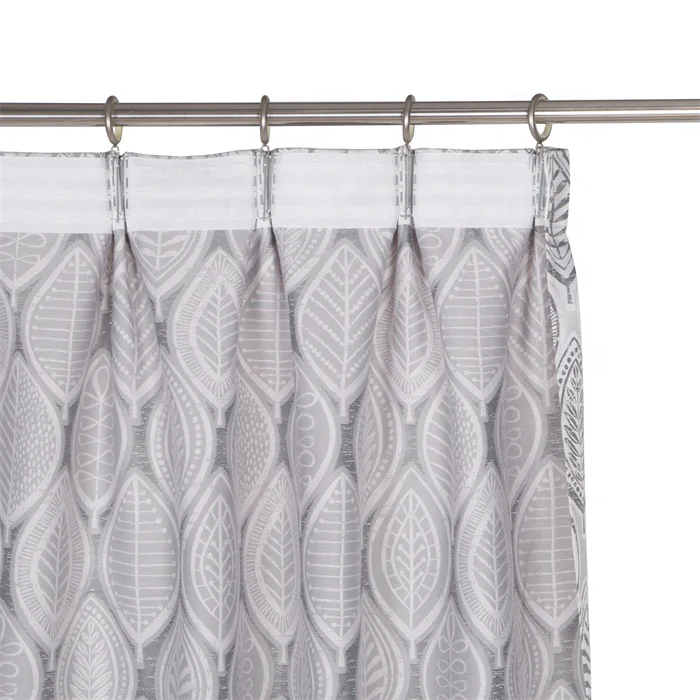 Popular design cheap stock jacquard curtain, office window curtain