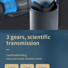 Factory Direct Sale NEW OEM Portable Mini Body Deep Tissue Vibration Massage Gun With Power Bank