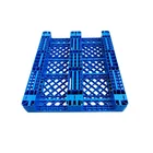 Plastic Pallets Guaranteed Quality 4 Way Entry Blue Color Large Plastic Pallets