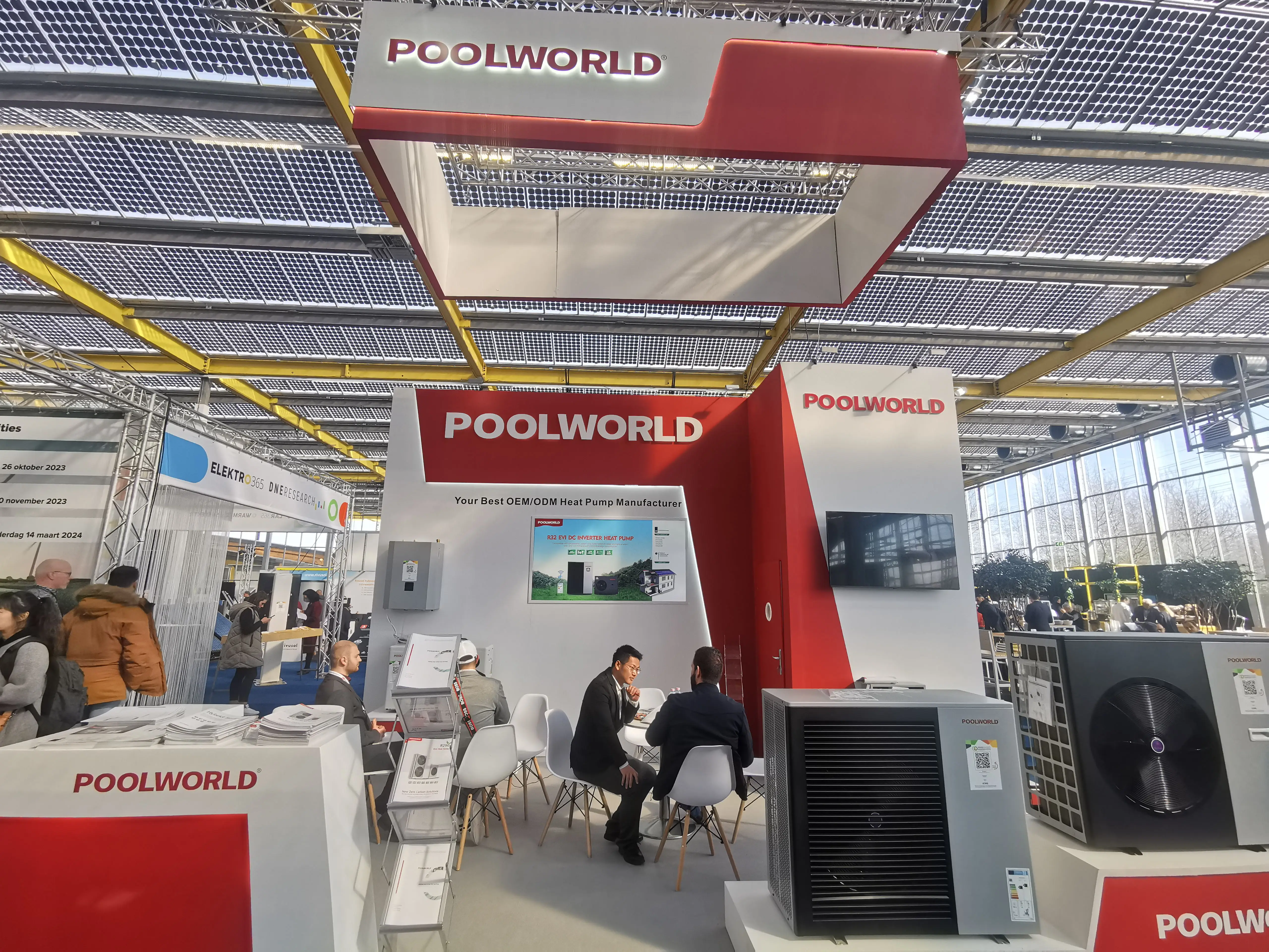 Ground Pool Heat Pump, Solar, 100m3 - detail 32