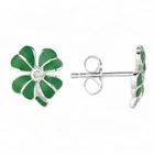 Jewelry Earrings Earrings Wholesale Tiny Jewelry Stud Earrings For Girls 925 Sterling Silver Enamel Silver Earrings