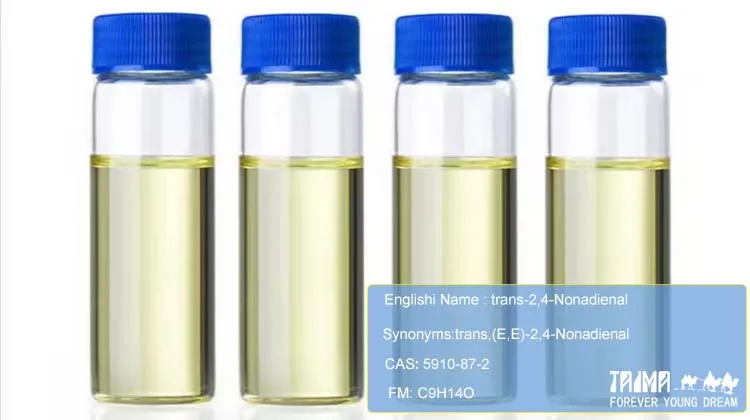 Cas 5910-87-2 Trans,trans-2,4-nonadienaal (E,E)-2,4-nonadienaal voor essentie 0