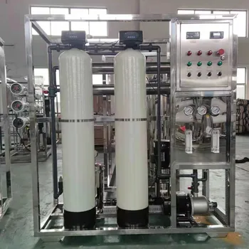 China Reverse Osmosis Water Treatment Machine Purifier Filter with PLC & Pressure Vessel