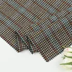 Washable Fabric Wool Washable Plaid Tartan Fabric Wool Fabric Rolls Stock