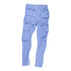 Pants Custom Logo New Style Streetwear Men's Clothes Cargo Pockets Oversized Jogger Casual Pants