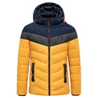 Nylon Jacket Custom Contrast Mens Padded Coats Nylon Bubble Puffer Jacket Coat Warm Winter Mens Jacket