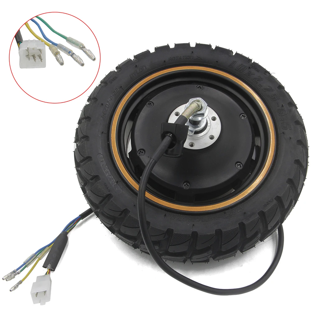 1200W Engine Hub Motor With 10*2.75-6.5 Scooter Tyre 48v Voltage Self-Balance for Kugoo KuKirin G3 Electric Scooter Parts