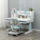 Height Adjustable Children Multifunction Study Desk Kids Study Table