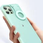 Iphone Phone Best For Iphone 11 12 Led Fill Light Mobile Phone Case With Selfie Ring Light