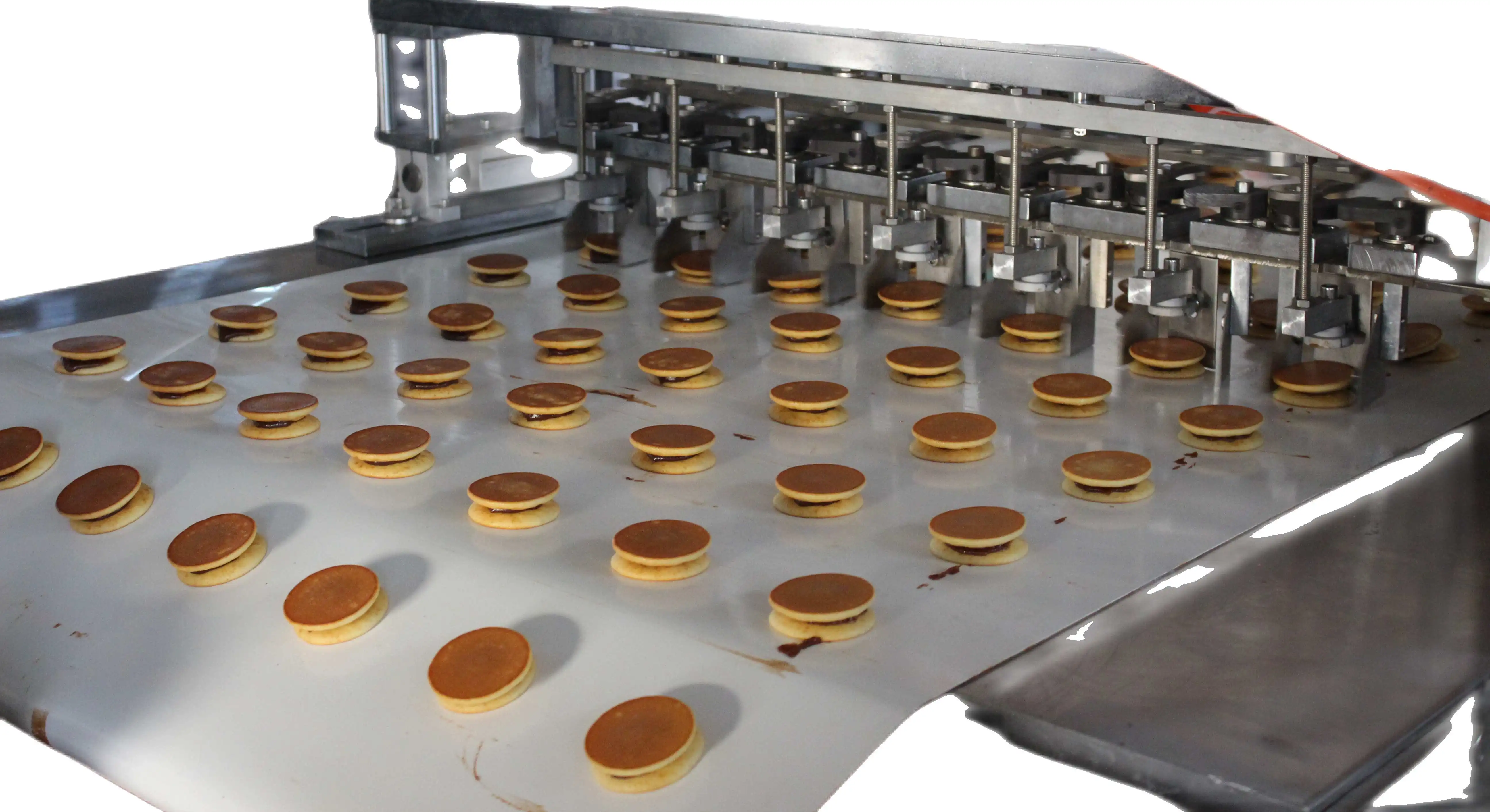 2000pcs-7000pcs/h Capacity Automatic Pancake Dorayaki Cake Making Machine