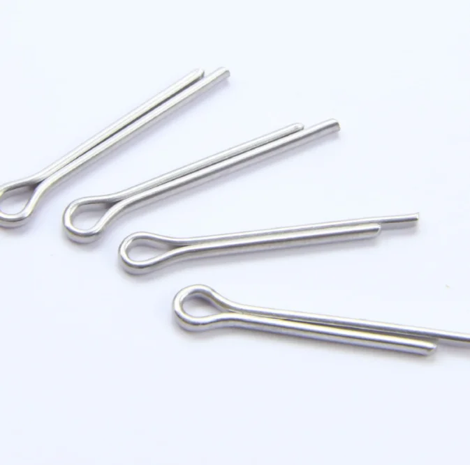 Customized Open Cotter Pin Spring Split Stainless Steel Elastic Hairpin Grade A2-70 GB Standard manufacture