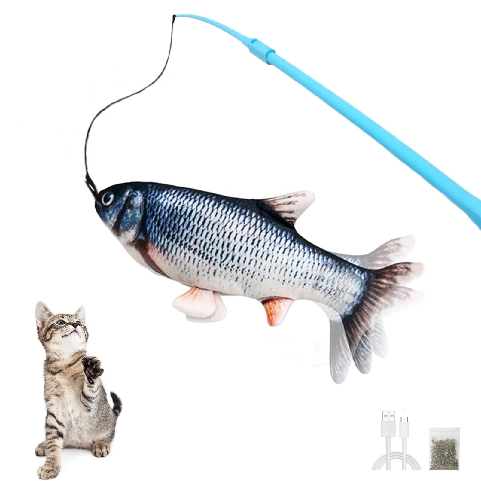 flippity fish toy for dogs