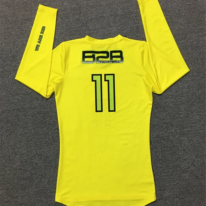 product a311 custom team volleyball jersey new sublimated long sleeves womens uniform optimal volleyball wear-4