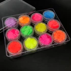 Butterfly Polyester Shape Glitter Factory Price Polyester Lip Gloss Glitter Shape Set Butterfly Glitter Ready To Ship