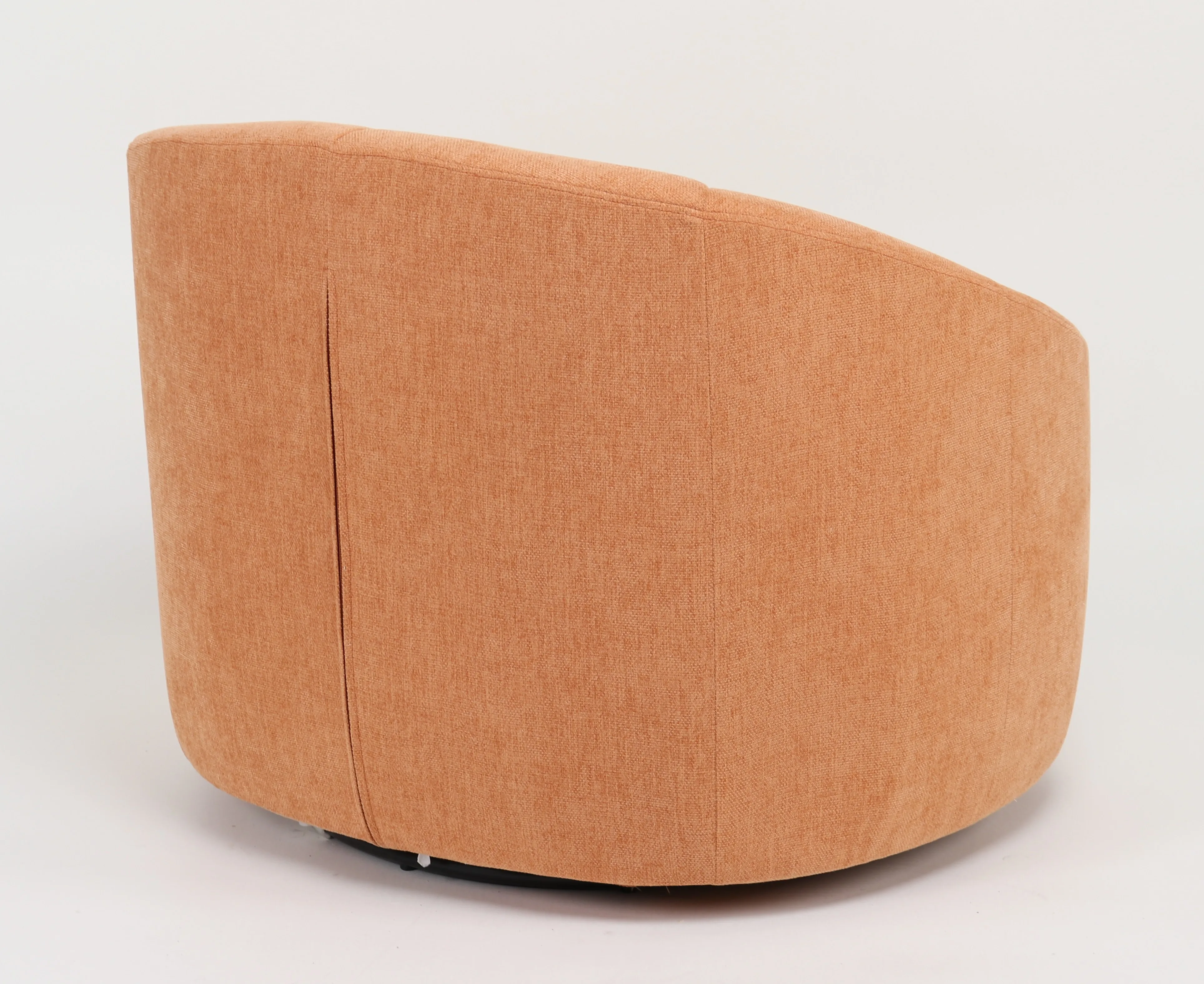 Modern Cushioned Metal Base 360 Swivel Chair Tufted Club Armchair Accent for Living Room manufacture