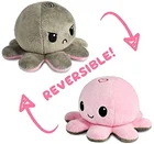 Plush Toy Soft Plush Stuffed Toy Custom Double-Sided Cute Flip Reversible Reversive Octopus Plush Toy