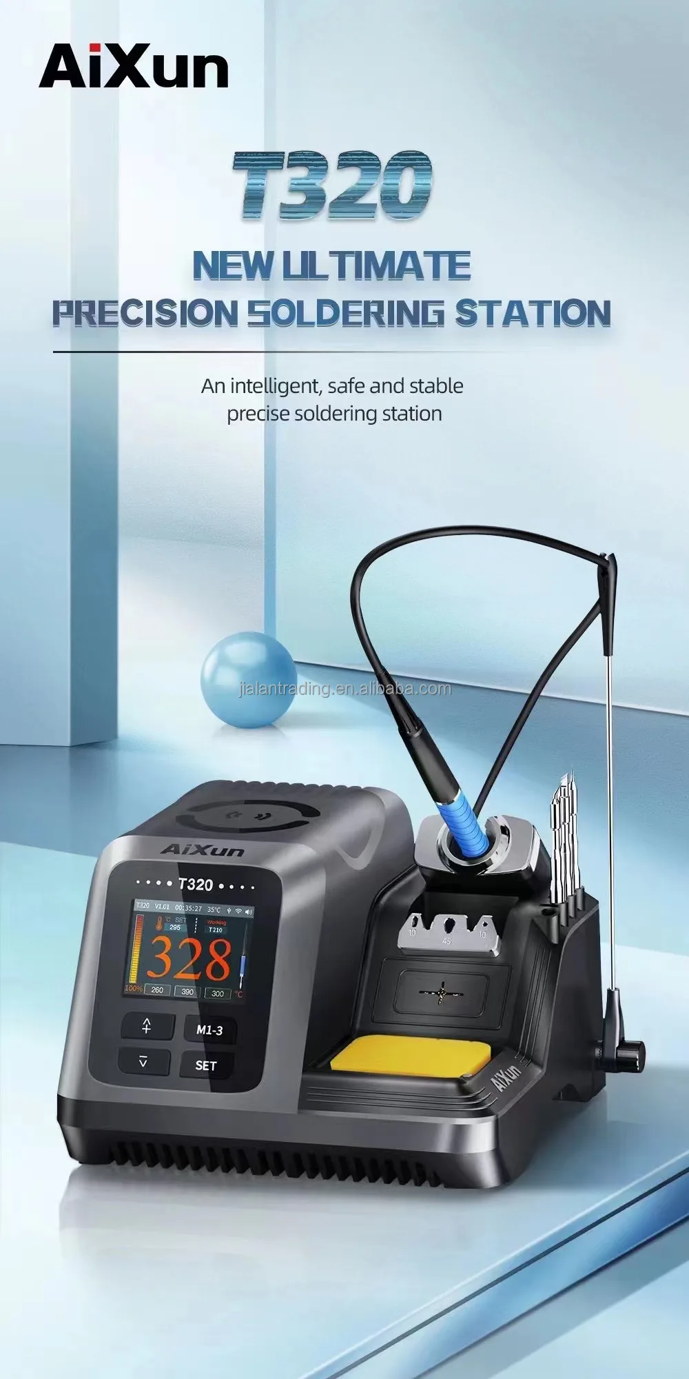 Aixun T320 T245/T210 Soldering Station Universal C210/C245 Iron Tips for Motherboard BGA Chip Disassembly Welding Repair Tool