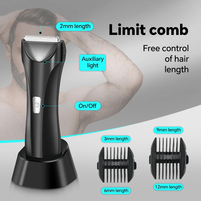 USB Charging Ceramic Blade Women's Electric Hair Clipper Men's Body Trimmer Egg and Egg Clipper Shaver Hair Trimmer supplier