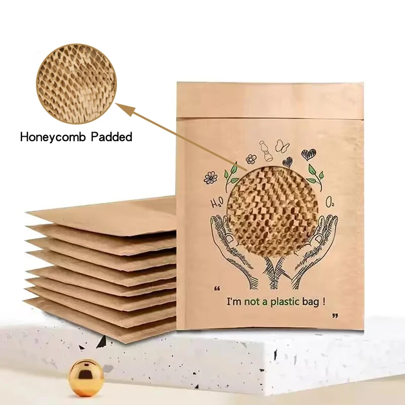 Custom Logo Eco Friendly Recyclable Biodegradable Compostable Honeycomb