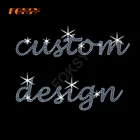 Fix Custom Motif Design Hot Fix Rhinestone Transfer For T-Shirt