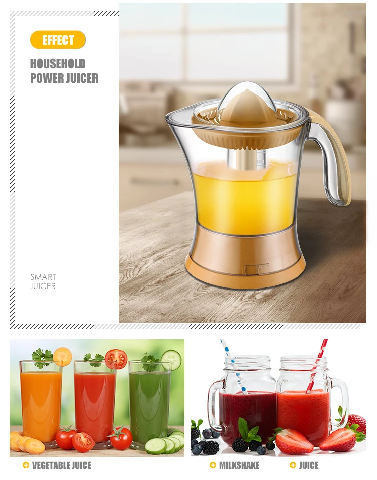 Venda quente 40w espremedor de plástico elétrico para frutas