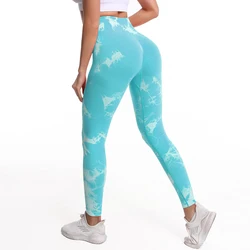 Seamless Yoga Leggings Women's Printed Yoga Legging With Custom Logo High Waist Butt Lift Fitness Yoga Pants Leggings Plus Size