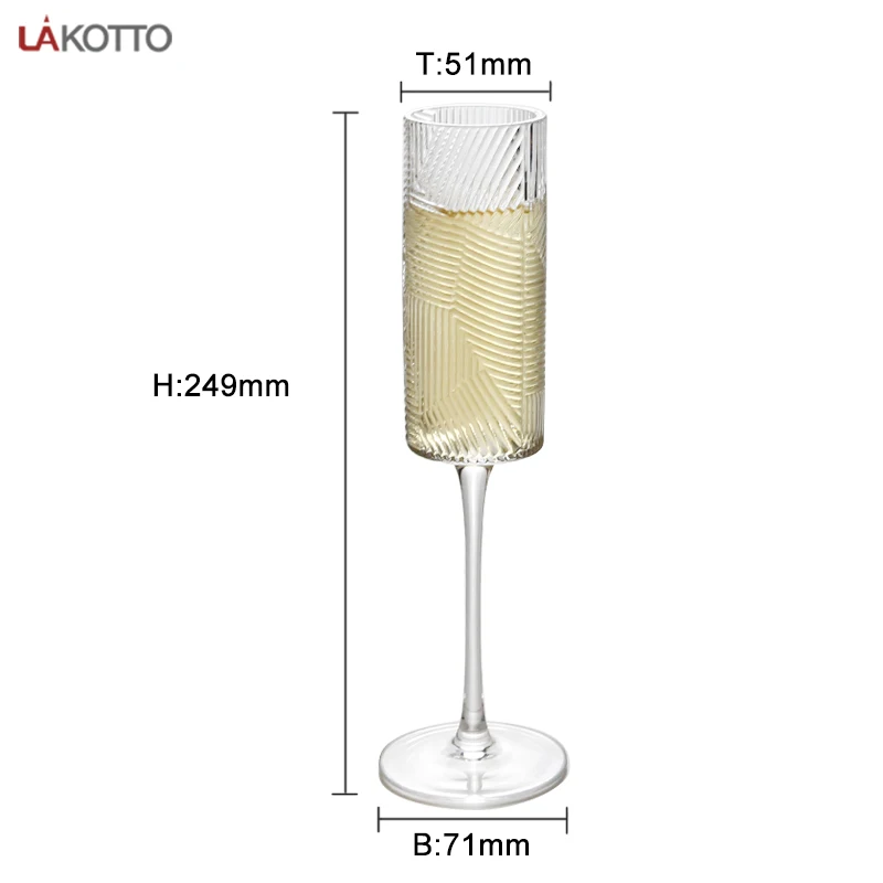 High quality European style wine champagne  wedding party champagne flute stemware wine glass goblet  for gift wedding party