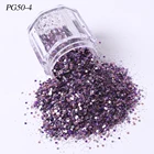 Top Glitter Top Quality Fine Glitter Nail Art Decoration Glitter Fine Craft Chunky Mix Makeup 16 Kinds Of Color