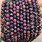Beads Wholesale Cheap Price Rough Genuine Galaxy Purple Tiger Eye Beads Bracelet Stone Beads 6mm 8mm 10mm