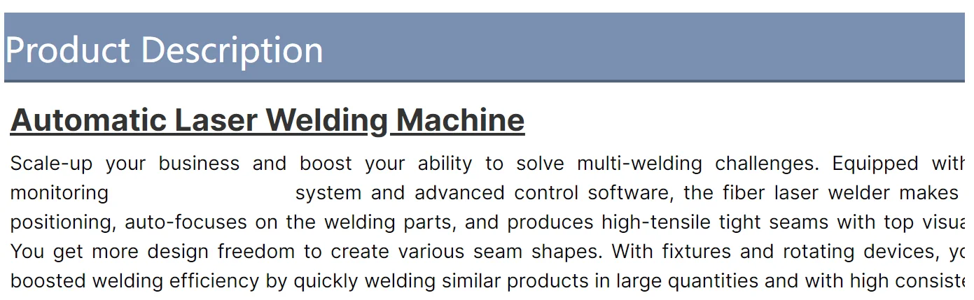 Automatic CNC High-frequency Welding Machine Lithium Battery Carbon Steel Sheet Laser Welding Machine Price