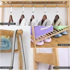 Simple Design Bamboo Garment Racks Wood Cat Hangers Heated Coat Rack Standing Coat Rack