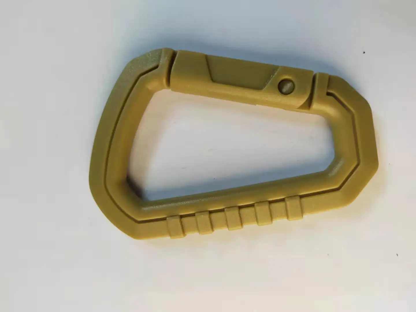 Wholesale 85mm D Shaped Quick Release Locking Carabiner Plastic