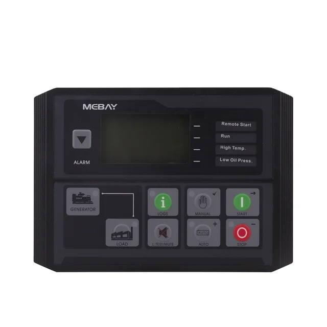 Diesel Genset AMF Auto Remote Start Monitoring Panel LCD Compatible RS485 Port Mebay DC40D MK4 DC42D MK3 Generator Controller