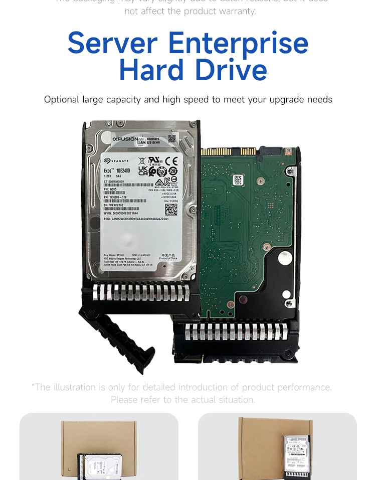 Servers SSD 1600GB/3200GB/6400GB NVMe PCIe Read-write Hybrid EP600 Series -2.5 Inches Hard Drives for XFusion Server factory