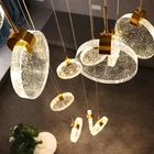 Led Lights Led European LED Hanging Lamp Ceiling Crystal Chandelier Pendant Lights For Living Room
